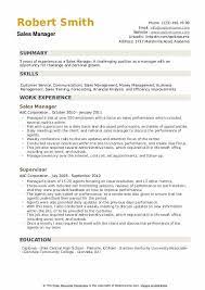 Include additional sections for extra value. Sales Manager Resume Samples Qwikresume