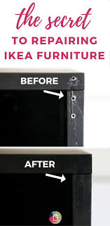 Easy Furniture Repair That Matches Ikea Paint Colors Kaleidoscope Living Ikea Paint Furniture Repair Diy Furniture Repair