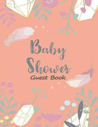 What the baby shower message should convey depends on the type of gathering. Baby Shower Guest Book Guest Signing Book Welcome New Baby Elephant