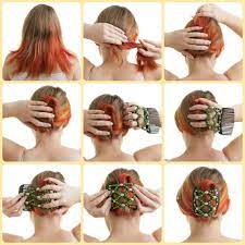 Hair Clip Styling Advice Instructions Butterfly Hair Accessories Clip Hairstyles Butterfly Hair Clip