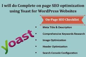 I Will Do Complete On Page Seo Optimization Using Yoast For Wordpress Websites In 2020 On Page Seo Seo Optimization Seo