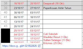 Documente similare cu minggu persekolahan 2019. Majlis Guru Besar Selangor Panduan Menentukan Bilangan Minggu Kalender Akademik Sekolah Dan Jadual Waktu Kssr Semakan 2017