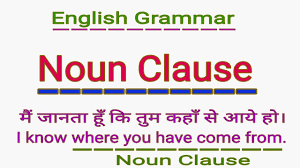 A noun is a word used at the name of a person, place, or thing. English Grammar Noun Clause Subordinate Noun Clause In English Grammar In Hindi Noun Clause Youtube
