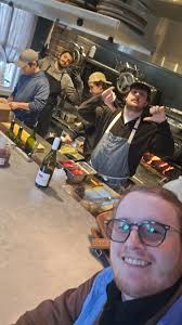 Supporting from a local establishment tonight