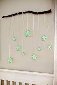 32 Beautiful Homemade Wall Decoration Ideas For Bedroom 40 Diy Nursery Mobile Diy Wall Art Wall Art Diy Easy