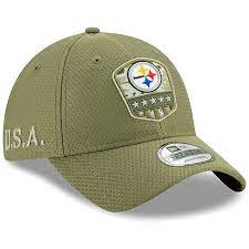 Youth New Era Olive Pittsburgh Steelers 2019 Salute To Service Sideline 9twenty Adjustable Hat In 2021 Salute To Service New Era Pittsburgh Steelers Hats