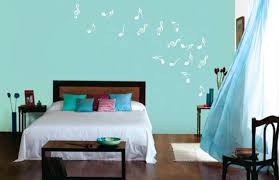 Bedroom Feature Wall In Fairytale Green 9281 Stencil In Crystal Peak L105 Wall Color Combination Room Inspiration Home Decor