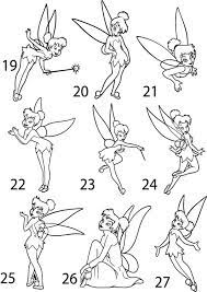 Feen Malvorlagen Ausmalbilder Tattoo Tinkerbell Disney Tattoos Ausmalbilder