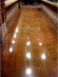 A Wood Floor Made Of Concrete Flooring Concrete Wood Floor Concrete Wood