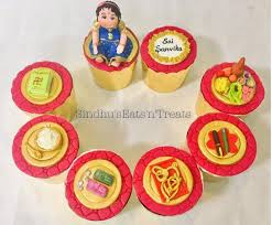 Annaprasana Theme Cupcakes For Baby Girl Baby Girl Cakes Baby Boy Cakes Baby Themes Check out our annaprashan selection for the very best in unique or custom, handmade pieces from our rompers shops. annaprasana theme cupcakes for baby