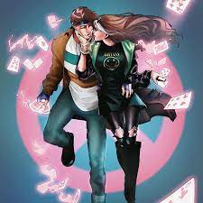 Hey Rogue X Gambit Couple Artwork In Casual Here This Is My First X Men Couple Commission I Had So Much Fun While Drawing Couple Artwork Rogue Gambit Rogues