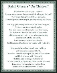 Khalil Gibran On Children Kahlil Gibran Today Quotes Family Quotes