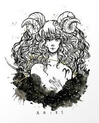 The Sun In Aries Aries Art Astrology Art Zodiac Art