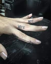 36 Cute And Amazing Finger Tattoo Ideas For Women And Men Hands Page 30 Of 36 Tattofit Com Best Tattoo Blog Meaningful Wrist Tattoos Finger Tattoos Cool Finger Tattoos