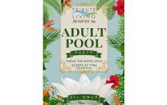 Tribute Adult Pool Party