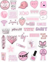 Light Pink Pastel Pink Rosy Tumblr Aesthetic Pinterest Png Sticker Edit Overlay Sticker Pack Transparent Sayin Tumblr Stickers Aesthetic Stickers Cute Stickers
