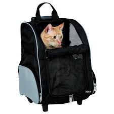 Sac Transport Roulettes Trolley Tbag Cat Carrier Cat Backpack Carrier Cat Supplies