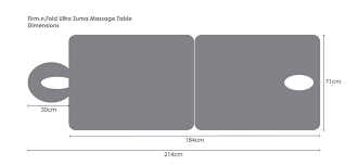 A Sample Massage Table S Dimensions 2d