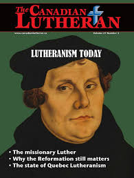 ANADIAN LUTHERANISM TODAY