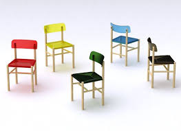 Wood Plastic Wood Interior Design Tiny Furniture Chair