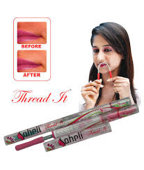 Threading is a hair removal method where practitioners use a thin cotton thread that is doubled and twisted over the unwanted hairlines as it removes the hair by follicles. Thread It Facial Hair Removal Tool Buy Thread It Facial Hair Removal Tool At Best Prices In India Snapdeal