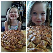 Made a Honey Bun Apple Pie