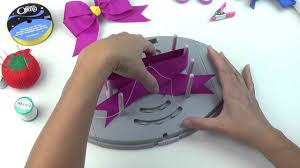 Bow Genius Bow Maker 4 Loop Tails Down Bow Homemade Bows Diy Hair Bows Bows
