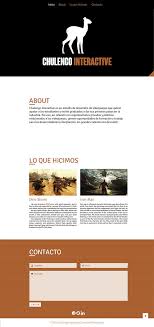 Screenshot web Chulengo Interactive