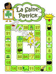 French St Patrick S Day Booklet Saint Patrick Cahier D Activites St Patricks Activities St Patrick French Books