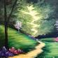 Toledo Paint and Sip Party - Glowing Garden Path