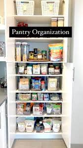 Pantry Organizing Tip Video In 2021 Pantry Organization Deep Pantry Kitchen Organization