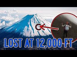 Lost On Top Of Japan S Tallest Mountain Mt Fuji Youtube