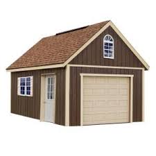 Best Barns Glenwood 12 Ft X 24 Ft Wood Garage Kit Without Floor Glenwood 1224 The Home Depot In 2021 Wood Garage Kits Wood Shed Kits Best Barns