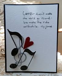 Remove the tab from under the slide tongue. Sc501 Love Is Musical Cards Wedding Cards Handmade Valentine Cards Handmade