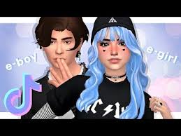 So, fear not, you can totally play god and get whatever. E Girl And E Boy Sims 4 Create A Sim Youtube Sims 4 Create A Sim Sims 4 Ideas People Sims
