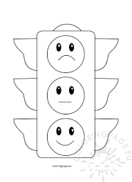 The peace sign coloring pages to print out will give you an opportunity to teach your kids about history and the importance of peace in our society. Kindergarten Traffic Light Coloring Page Novocom Top