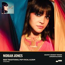 What song or record album would you Think about when I mention the name￼  Norah Jones ?