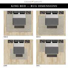 The exact rug dimensions are 5'9 by 9'6. Everything To Know About Placing A Rug Under Your Bed