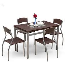 The dc dining chair is a minimal yet comfortable dining chair from ethnicraft. Buy Royal Oak Dining Table Set With 4 Chairs Brown Online 18000 From Shopclues
