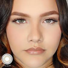 Contact Lenses Non Prescription BeautyTone Eva Gray Colored Contacts
