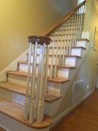 Fitting used at the bottom of some stairways as a decorative beginning to the handrail. Does This Staircase Look Odd To You