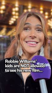 Robbie Williams’ wife Ayda Field says their kids are NOT watching dad’s new  film 🍿 #robbiewilliams