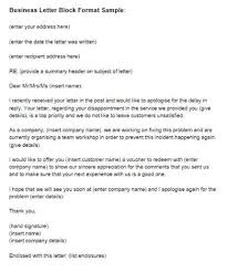 5 Block Letter Formats Word Excel Templates Business Letter Format Example Formal Business Letter Format Business Letter