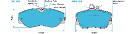 how to measure a brake pad bendix brakes