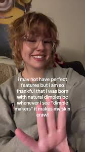 I Love Being Naturally Born with Dimples