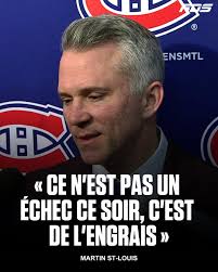 Dans la victoire comme dans la défaite, les citations de Martin St-Louis  sont toujours aussi excellentes! 😅 #canadiens #nhl