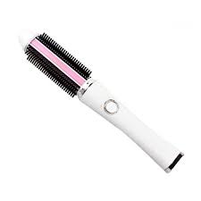 Curling Iron Brush 1 Inch Ceramic Curl Brush Usb Travel Charging Curling Comb 3 In 1 Functions H Electric Hair Curlers Hair Brush Straightener Hair Curlers