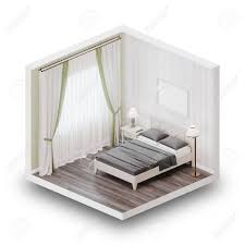 Been meaning to upload this for a while, but i didn't have the time to tweak all the colours, since sketchfab and cycles don't like each other. Design A Bedroom In The Style Of Provence Isometric View 3d Stock Photo Picture And Royalty Free Image Image 99355723