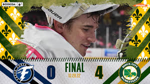 STARS CONTROL GAME IN SIOUX CITY LOSS