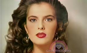 Mónica Santamaría de 15 años...